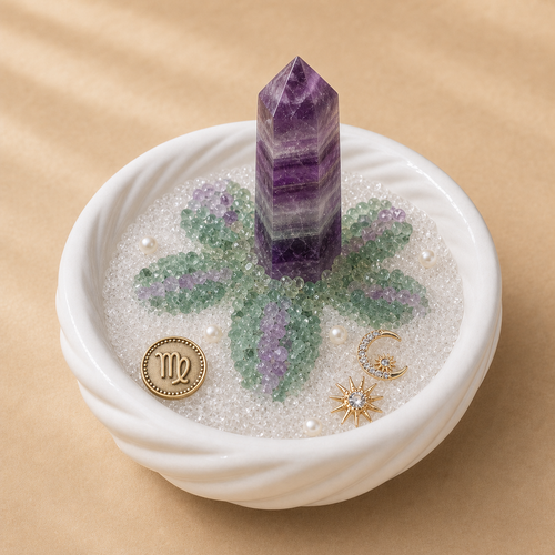 DIY Zodiac Crystal Desk Garden Kit