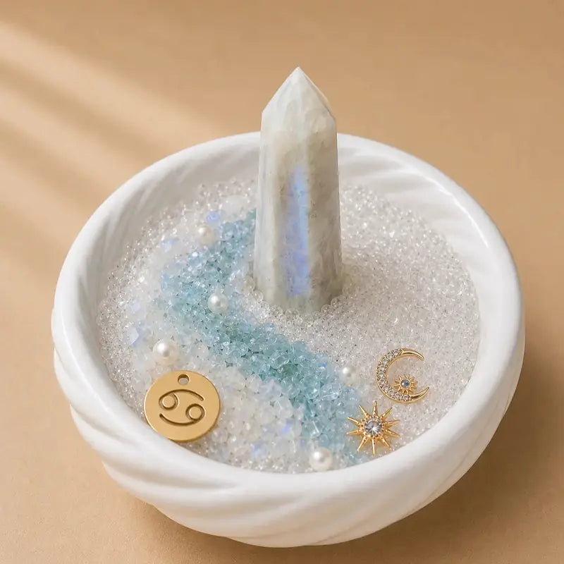 Cancer DIY zodiac crystal desk garden kit