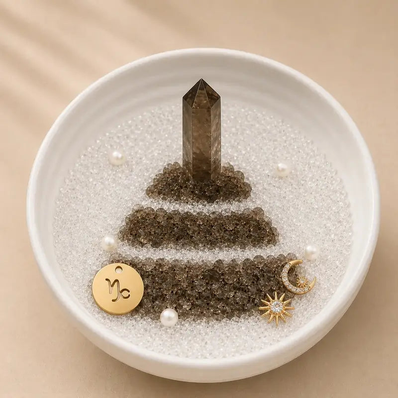 Capricorn DIY zodiac crystal desk garden kit