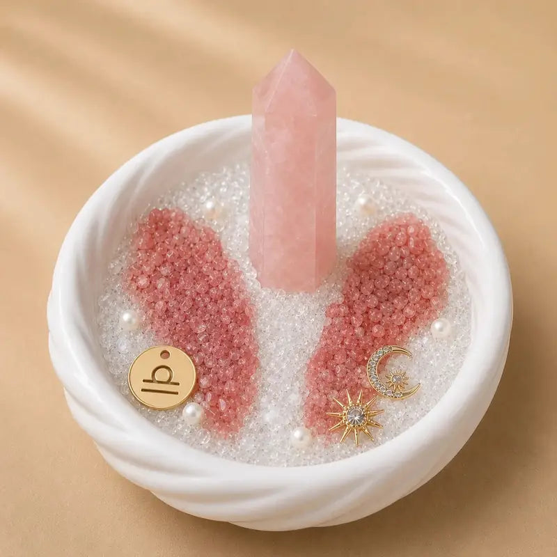 Libra DIY zodiac crystal desk garden kit